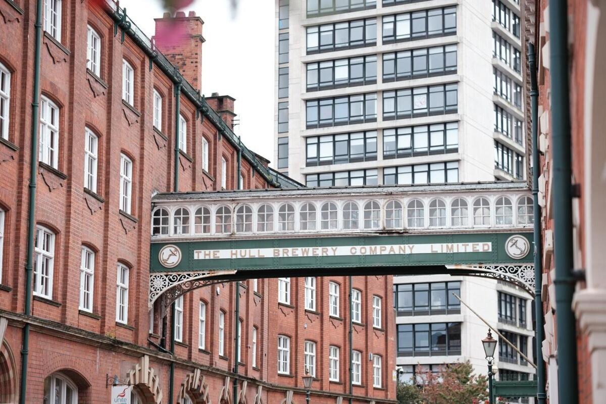 קינגסטון אפון הול Hull City Centre Converted Brewery Apartment 4 מראה חיצוני תמונה