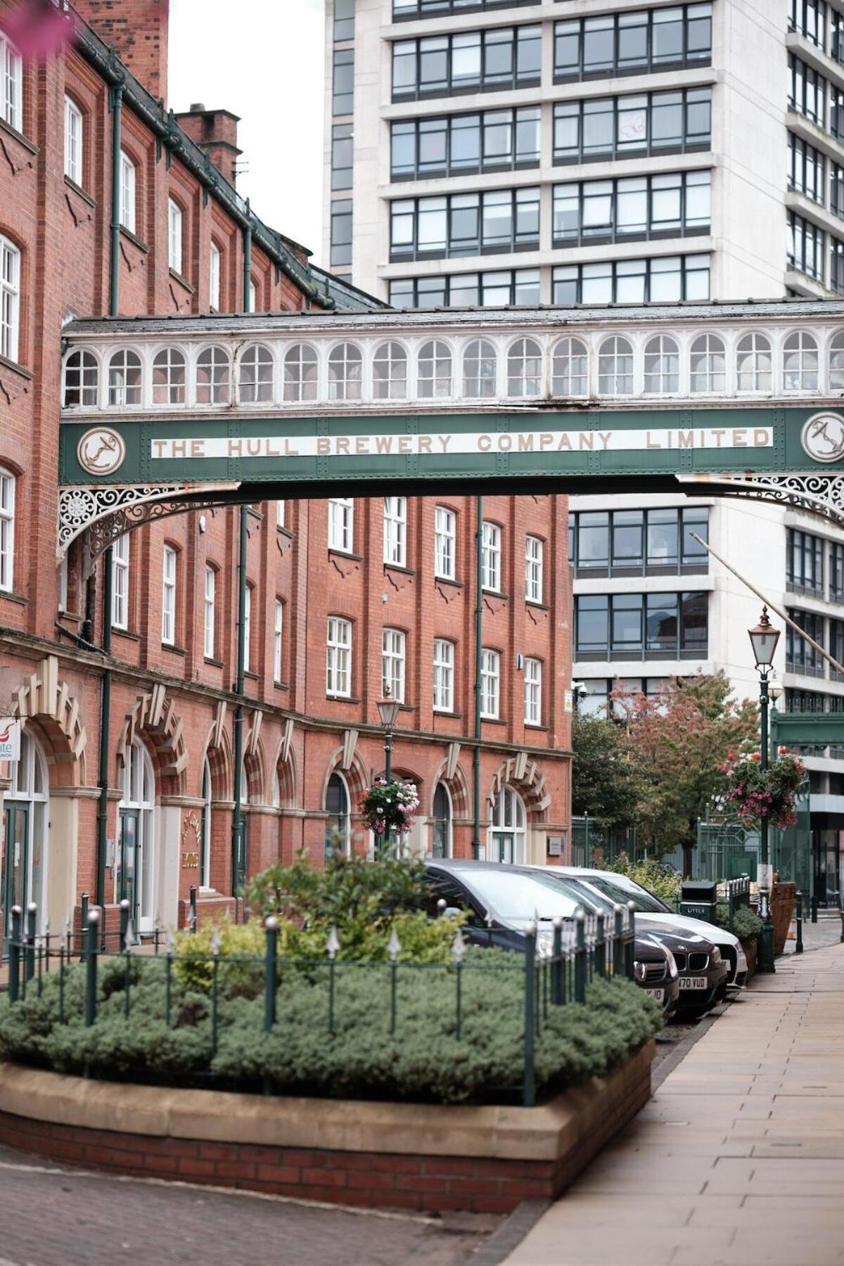 קינגסטון אפון הול Hull City Centre Converted Brewery Apartment 4 מראה חיצוני תמונה